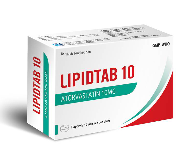 Thuốc Lipidtab 10