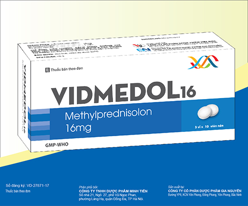 Thuốc Vidmedol 16