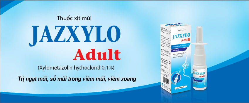 Thuốc xịt mũi JAZXYLO Adult